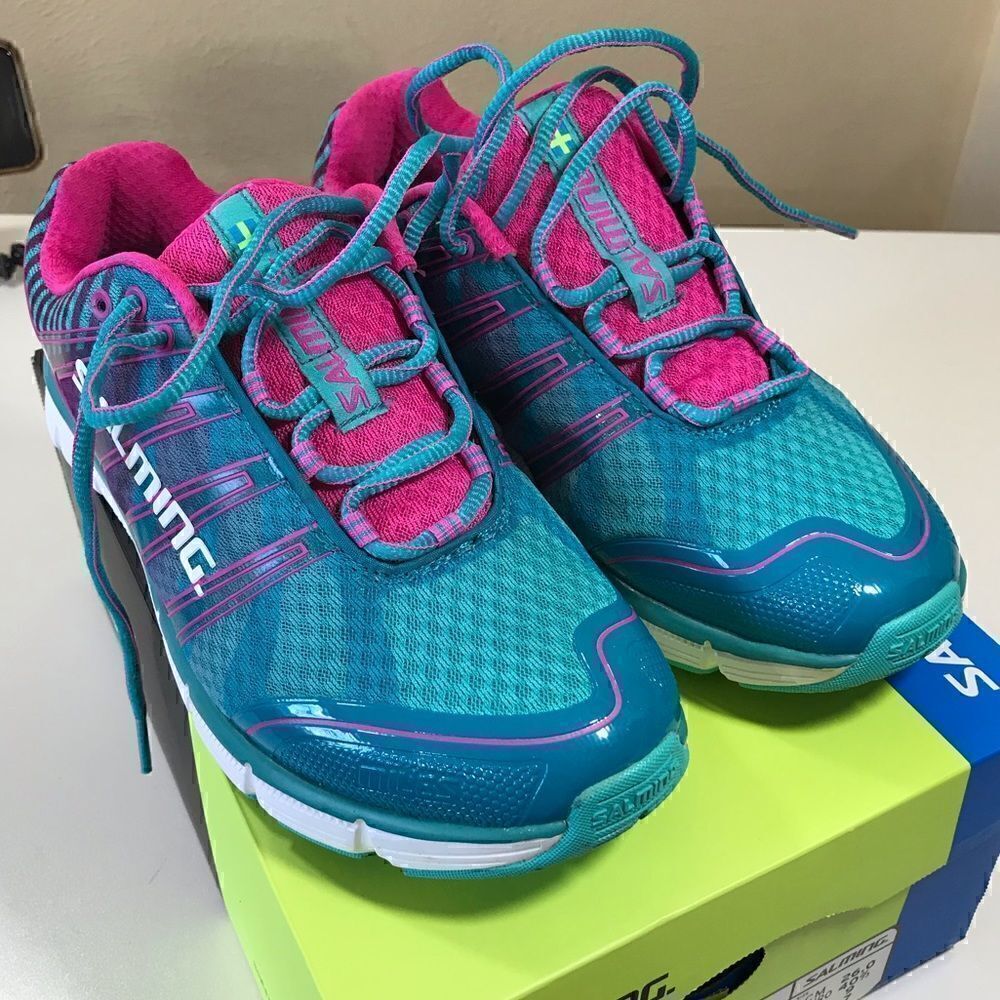 9 SALMING blue sneakers SALMING Miles Shoe eUc - Picture 2 of 8